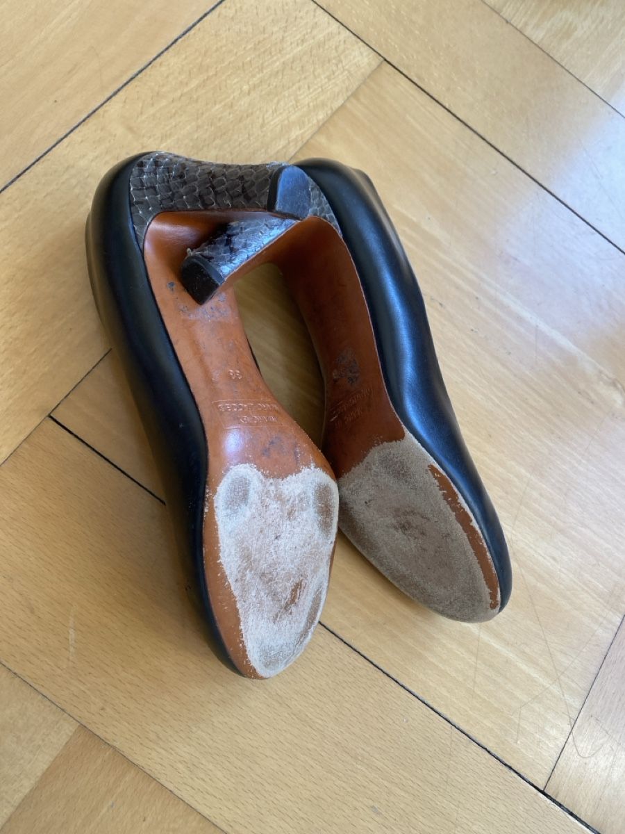 Marc Jacobs Scarpe da donna: Marc by Marc Jacobs Echtleder Pumps, Schlangenmuster, 38 – Usato da Zürich venduto da BarbaraSxh 3