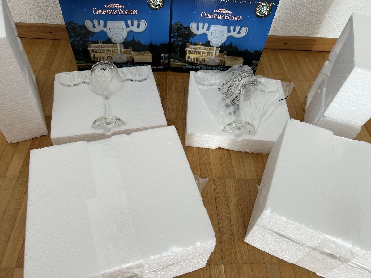 Bicchieri: Weingläser 4-er Set im Elch-Design – Nuovo (secondo la descrizione) da Obfelden venduto da Moscheli 6