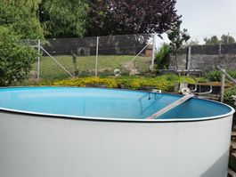 Pool Schwimmbad Ø4m