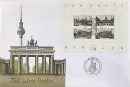 FDC MAXI 750 JAHRE BERLIN