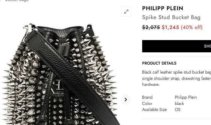 Philipp Plein Borse da donna: PHILIPP PLEIN Tasche / sac – Nuovo (secondo la descrizione) da Collonges venduto da Auganien 8