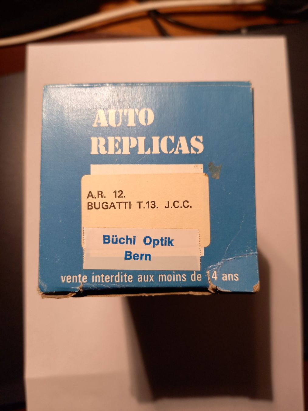 Bugatti Modellini d'auto: Bugatti A.R. 12 T13 J.C.C – Nuovo e nell'imballaggio originale da Neuchâtel venduto da Philippeflecherouge 3