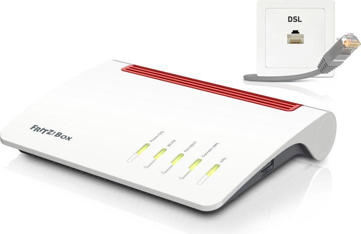Fritz Modem & Router: FRITZ!Box 7590 AX DSL A/CH Version – Usato da Vaduz venduto da vestra
