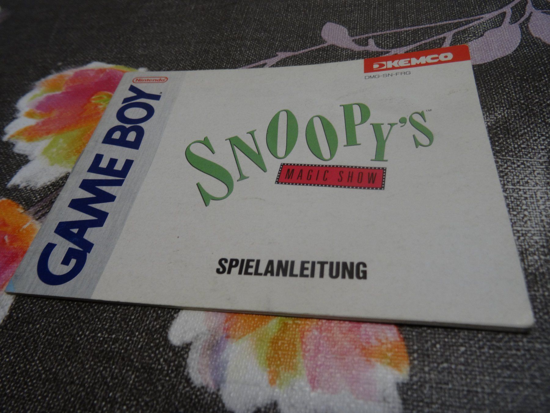 Giochi: Spielanleitung zu Snoopy's Magic Show GAMEBOY – Usato da Olten venduto da Disc-Ausverkauf