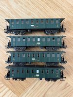 4 Stk SBB Personenwagen 4 achsig Brawa