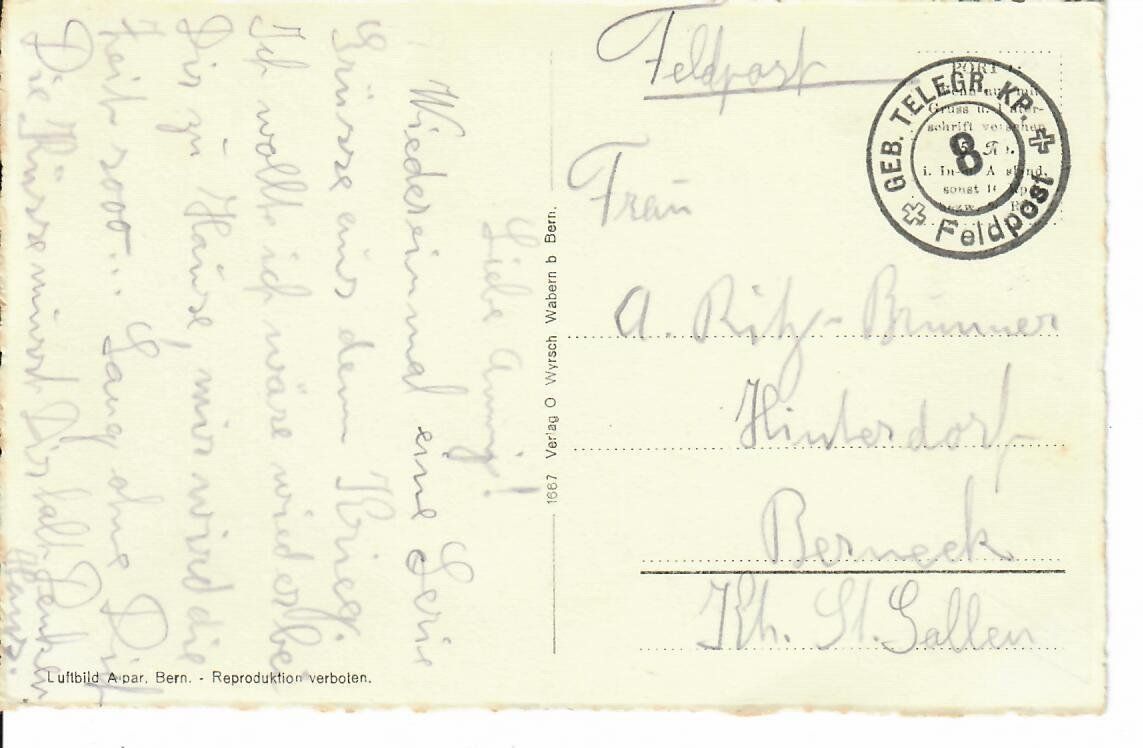 Cartoline postali: Fliegeraufnahme Wolhusen – Usato da Hochdorf venduto da Ziegel-16 1