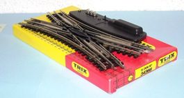 Trix Express 34368 Doppel-Kreuzungsweiche H0,elektrisch, neu