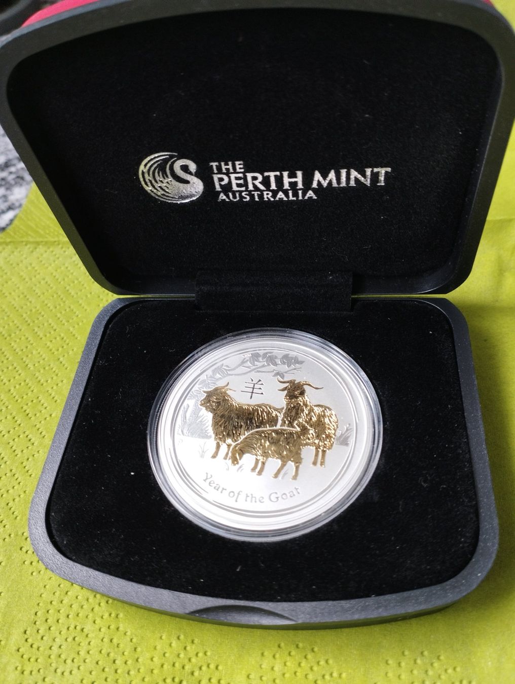Tutti le monete: Lunar II Ziege 2015 Gilded – Nuovo (secondo la descrizione) da Zuzwil SG venduto da hpzuzwil