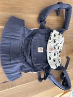 Ergobaby Babytrage, blau mit Dinos, super Zustand!