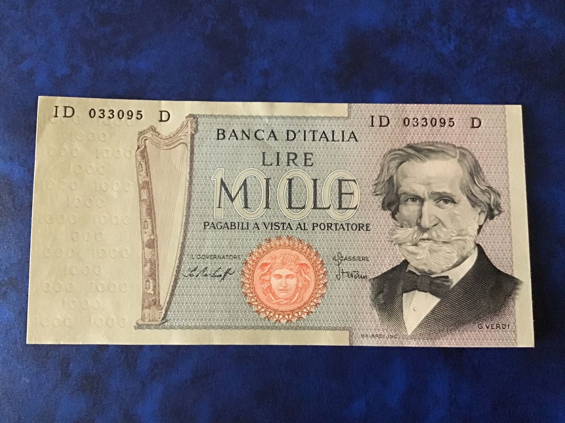 Banknoten: Italien Mille Lire 1979 – Gebraucht aus Urtenen-Schönbühl von absolut08