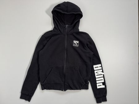 Puma zip hoodie kid Sz M