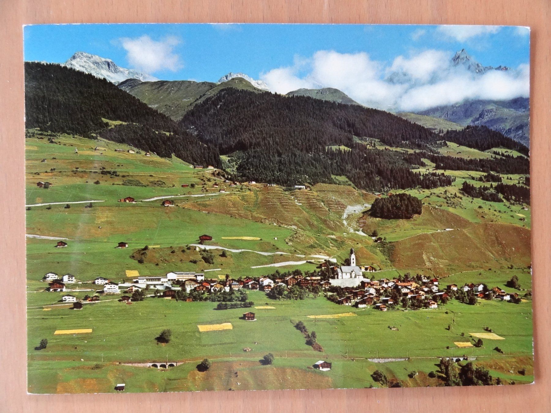 Cartoline postali: Sumvitg / Somvix - Bünder Oberland - GR – Usato da St Léonard venduto da Riglin