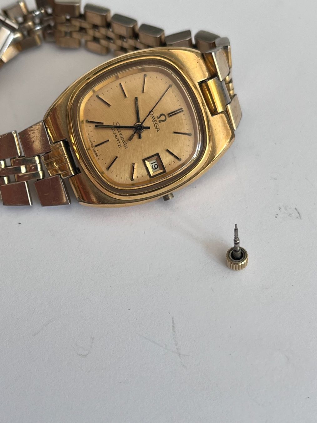 Omega Orologi: Omega Seamaster Quartz – Difettoso da Worblaufen venduto da chronyves 2