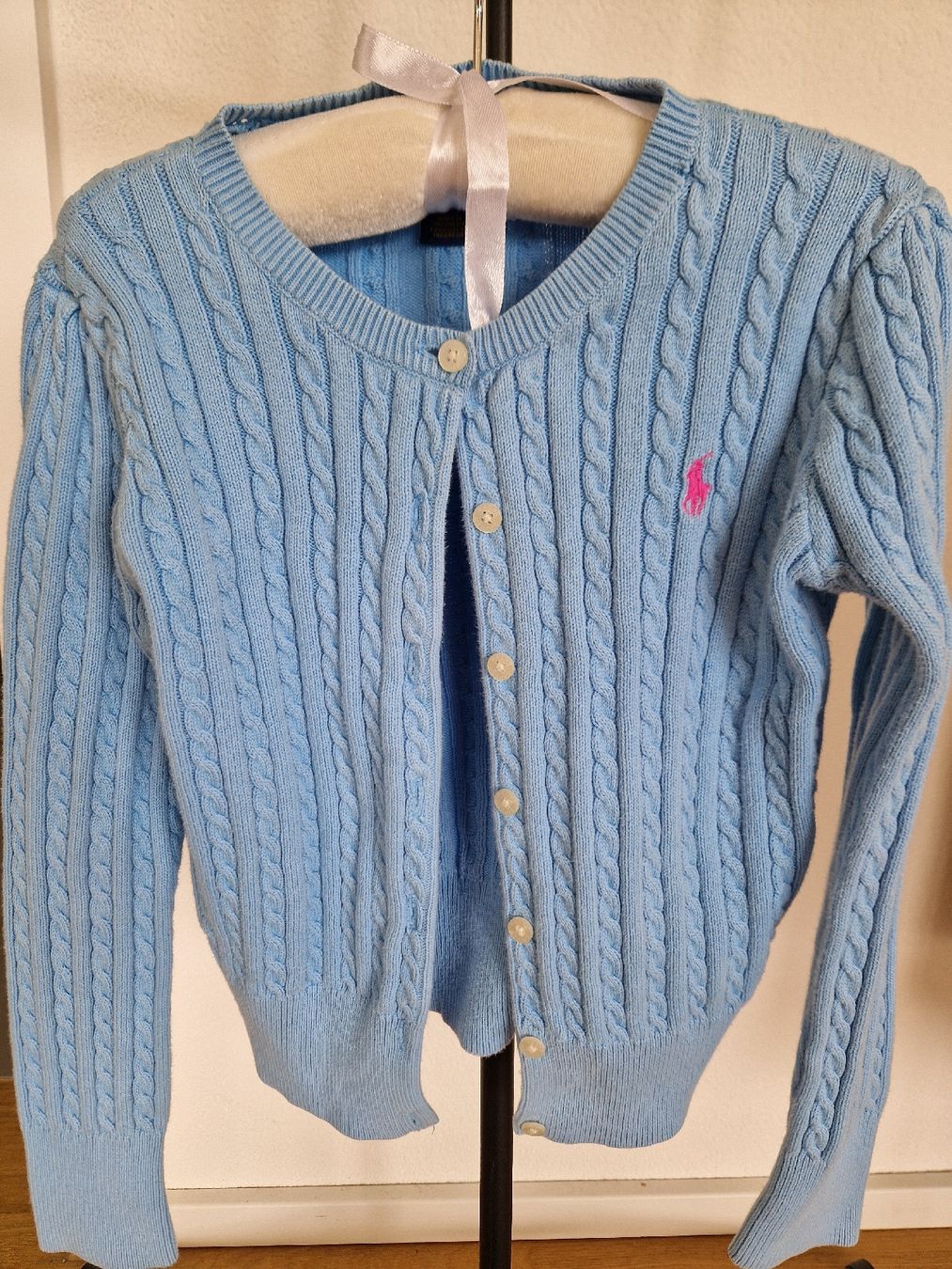 Polo Ralph Lauren Maglioni & Felpe: Polo Ralph Lauren Strickpullover, Grösse 6X, Hellblau – Usato da KEHRSATZ venduto da Marina32 1
