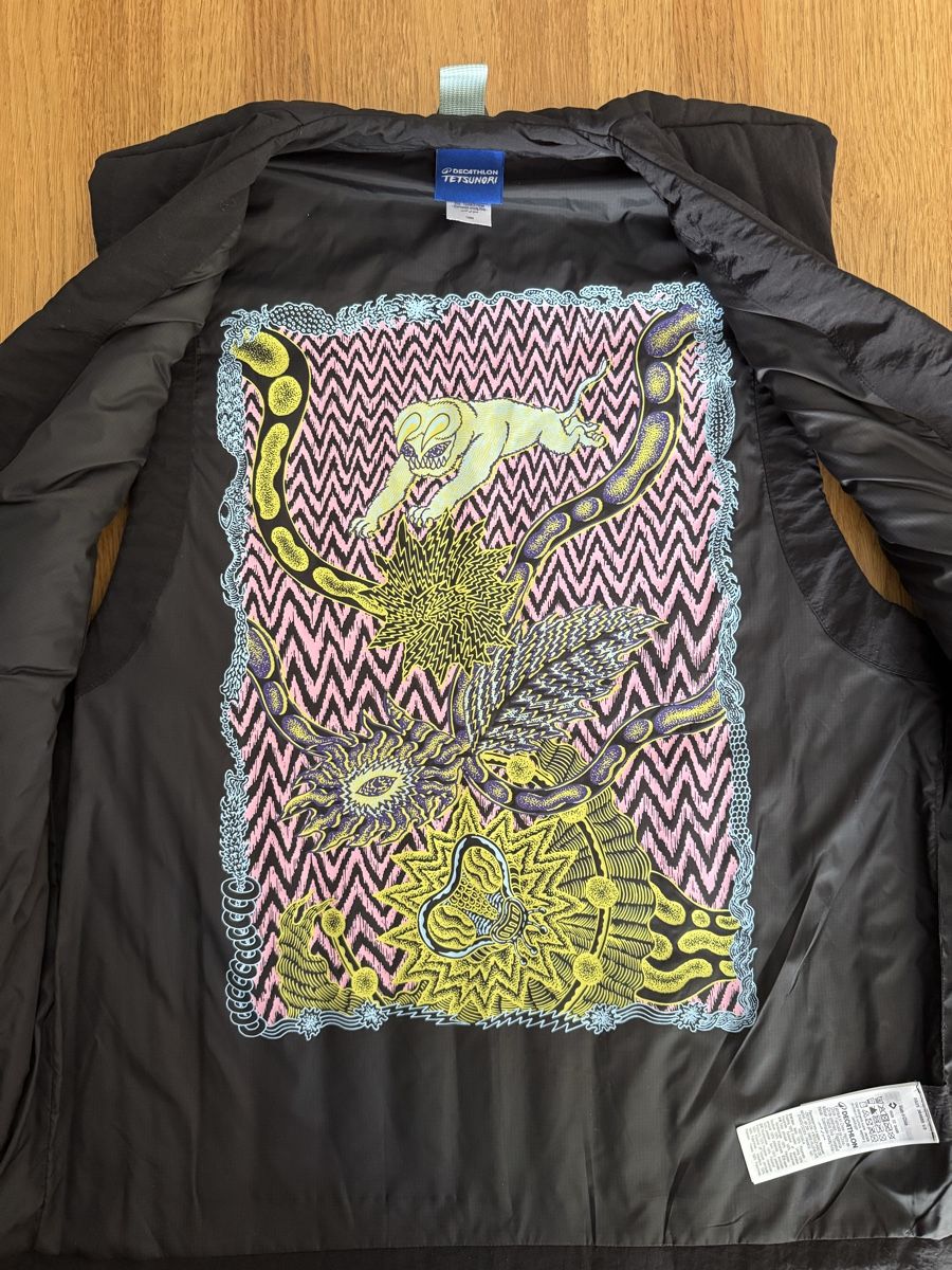 Decathlon Jacken: SLEEVLESS DOWN JACKET DECATHLON X TETSUNORI TAWARAYA COLLAB – Neu und originalverpackt aus Lausanne von joltei 5
