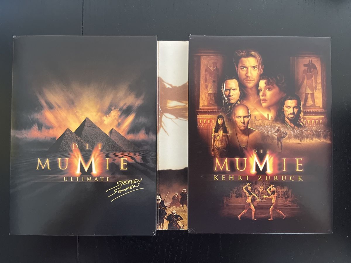 Tutti i DVDs: Die Mumie 1+2 Deluxe Edition – Usato da Konolfingen venduto da Cassius_X 1