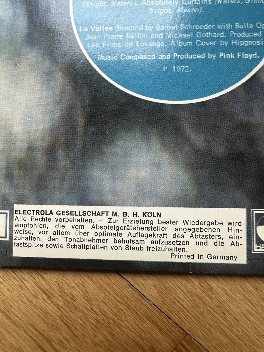 Dischi in vinile: Pink Floyd Obscured by Clouds LP – Usato da Zürich venduto da marcochreis5 3