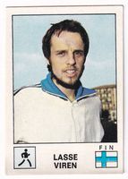 Lasse Viren FIN Sport Vedettes Panini N° 19
