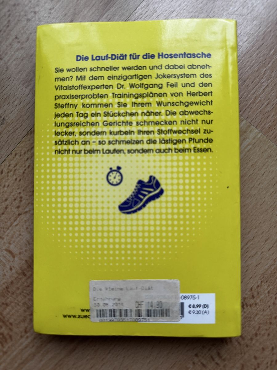Libri: Lauf-Diät - Mit Ernährungs-und Trainingsplan 58 – Nuovo (secondo la descrizione) da Gebenstorf venduto da Silversalmon 1