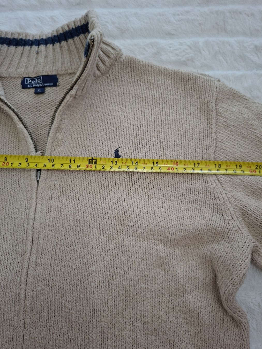 Ralph Lauren Maglioni & Felpe: Pull Ralph Lauren  beige zippé – Usato da Renens VD venduto da ser_j2fn 1