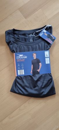 CRANE Trainings T-Shirt schwarz XL 56/58 neu