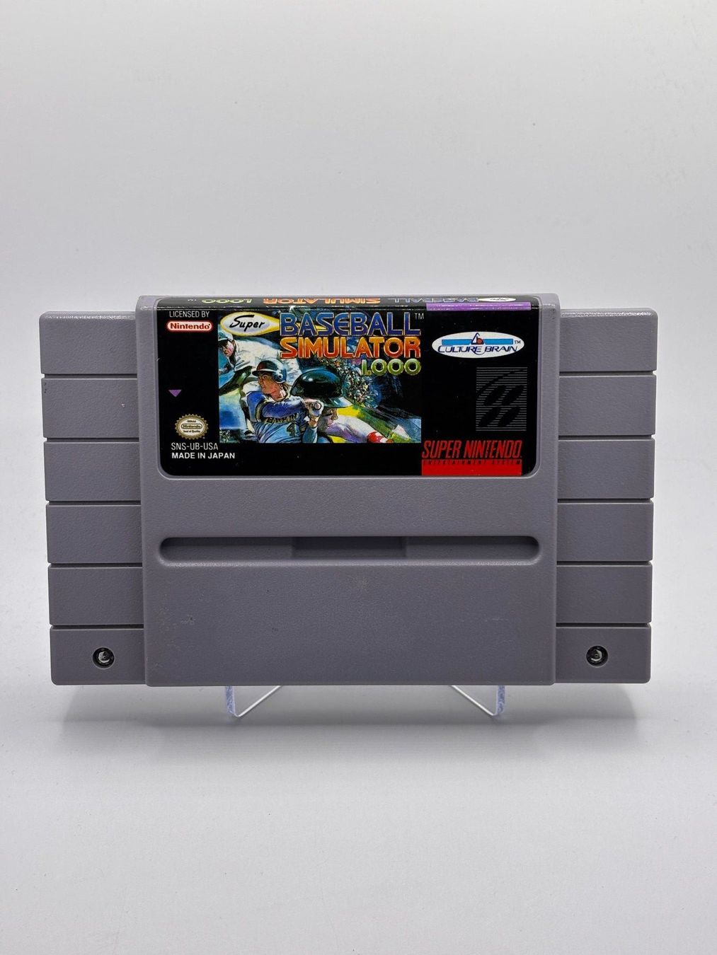 Giochi: SNES - Super Baseball Simulator 1.000 ( NTSC ) – Usato da Allschwil venduto da Bullach