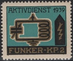 Soldatenmarke der FUNKER-KP. 2