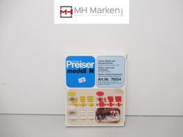 Preiser 79554 Bausatz Tische, Stühle, Sonnenschirme 1:160 N