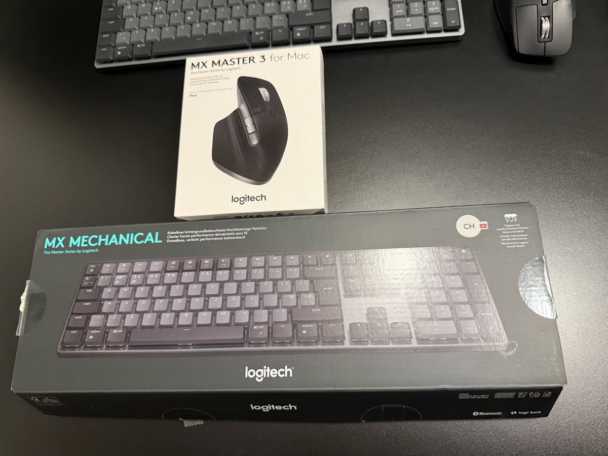 Logitech Tastiere: Logitech MX Mechanical und MX Master 3 – Usato da Dulliken venduto da speed110