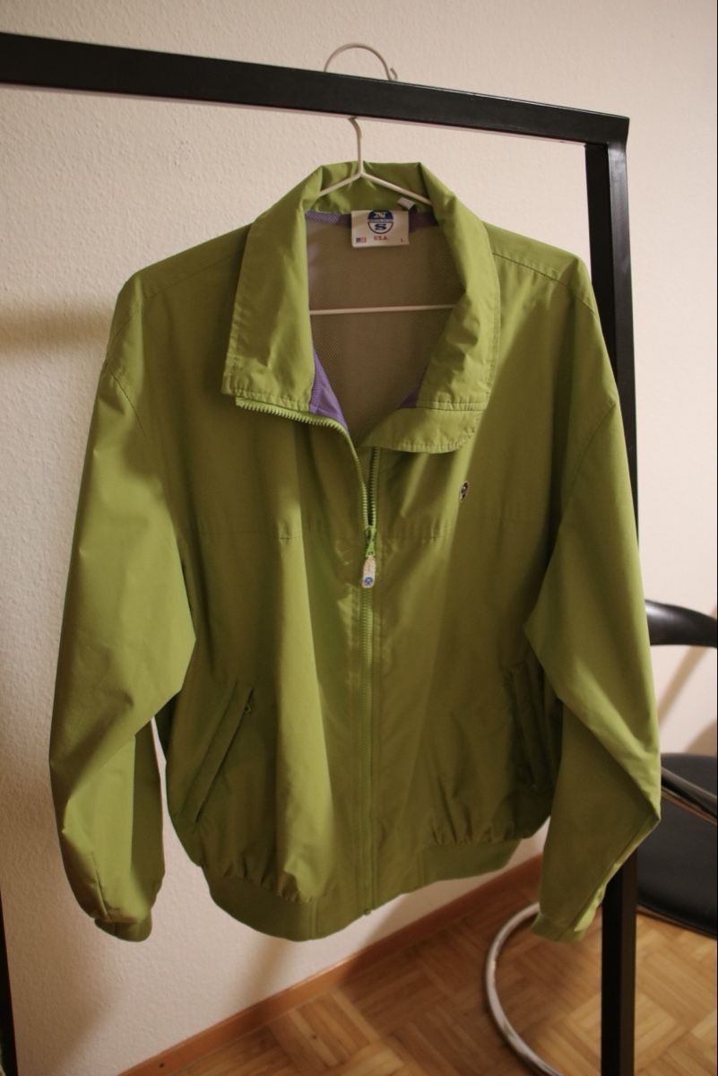 Giacche: Vintage Windbreaker/ Übergangsjacke Limegrün – Usato da Zürich venduto da nnsn 2