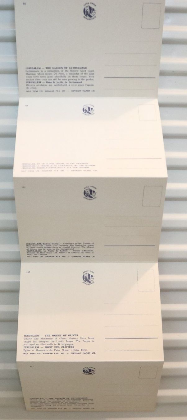 Ansichtskarten: 10x Ak Jerusalem Postkarten ungelaufen – Neu (gemäss Beschreibung) aus Eschenbach SG von Astalavista 7