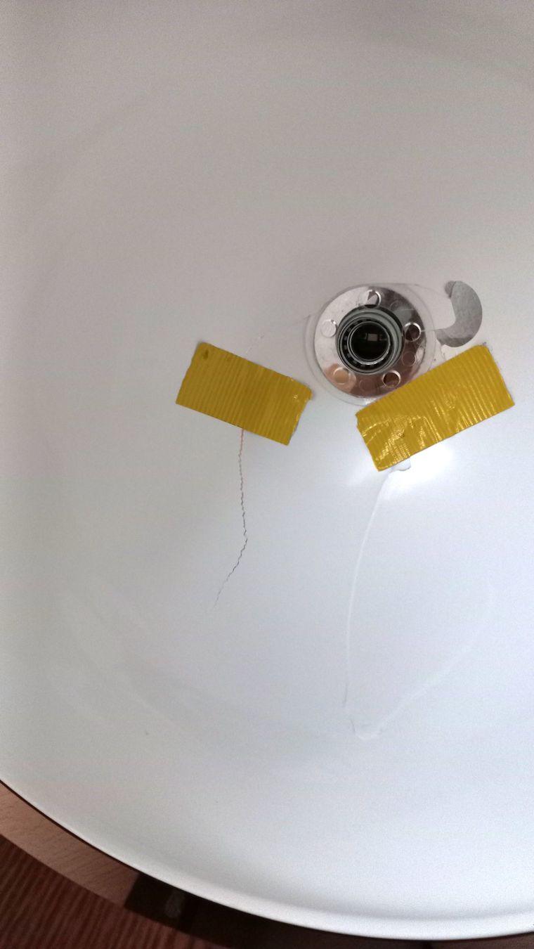 Temde Leuchten Lampen: Temde grosse Tischlampe/Stehlampe, kaputter Lampenschirm – Gebraucht aus Bévilard von Orscha 8