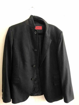 Veste Hugo Boss noire col officier état acceptable