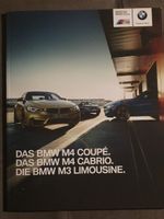BMW M3 / M4 / M4 Cabrio Prospekt 2014 xx
