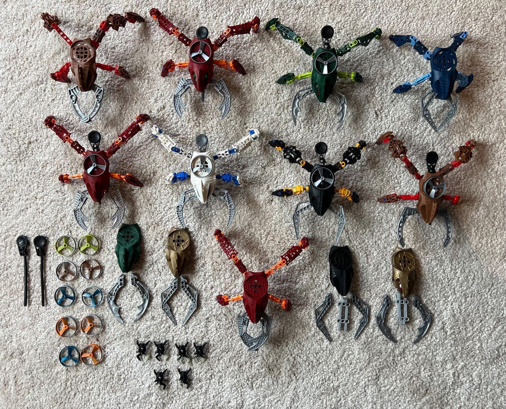 Lego Statuette: LEGO BIONICLE VISORAK LOT (2005) – Usato da Bösingen venduto da KIEL_COMICS