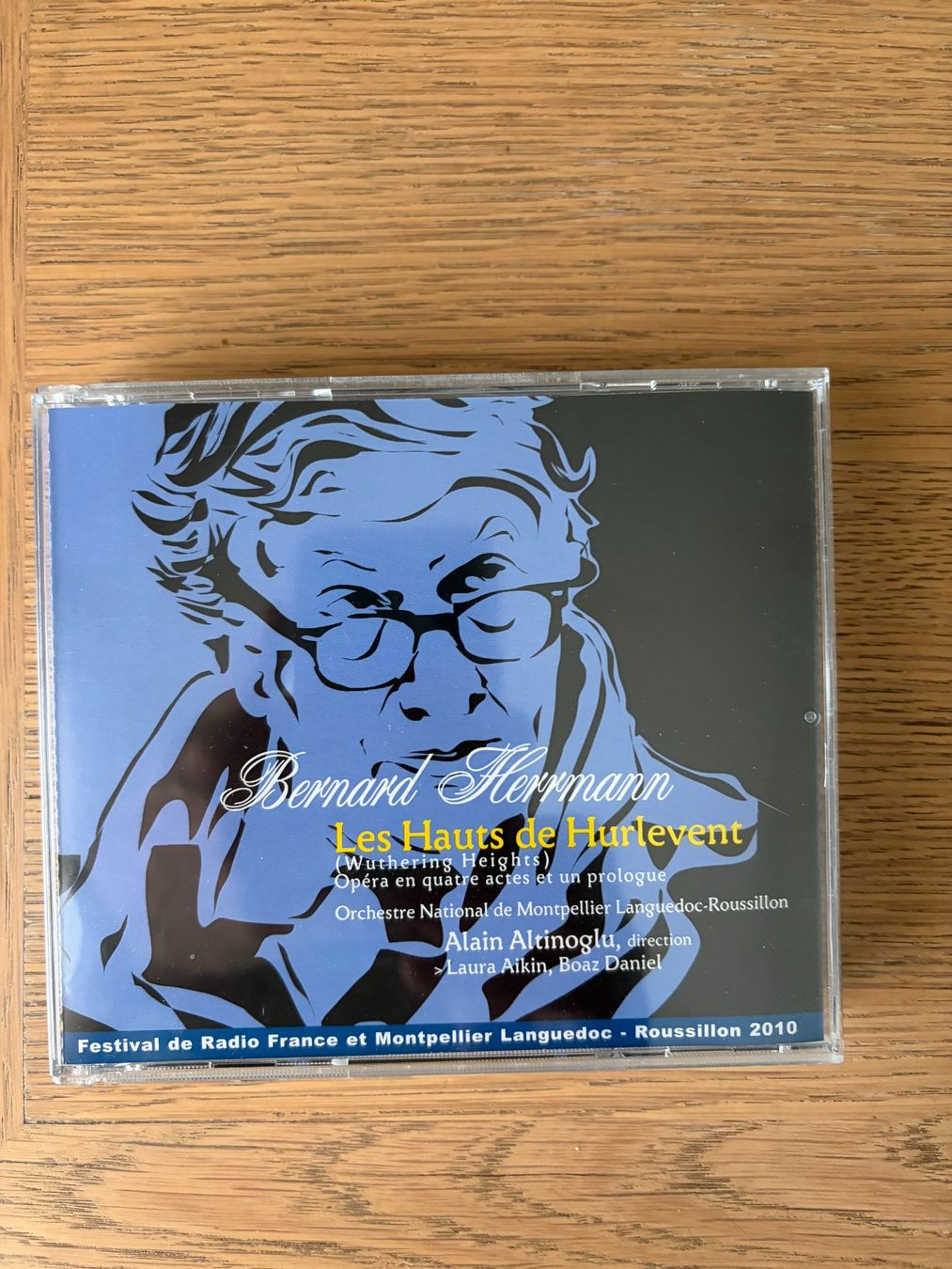 CD: 3 CD HAUTS DE HURLEVENT-WUTHERING HEIGHTS BERNARD HERRMANN – Usato da Geneve venduto da tigre69