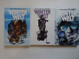 Winterwelt Comics Chuck Dixon 3 Stck. sehr guter Zustand HC