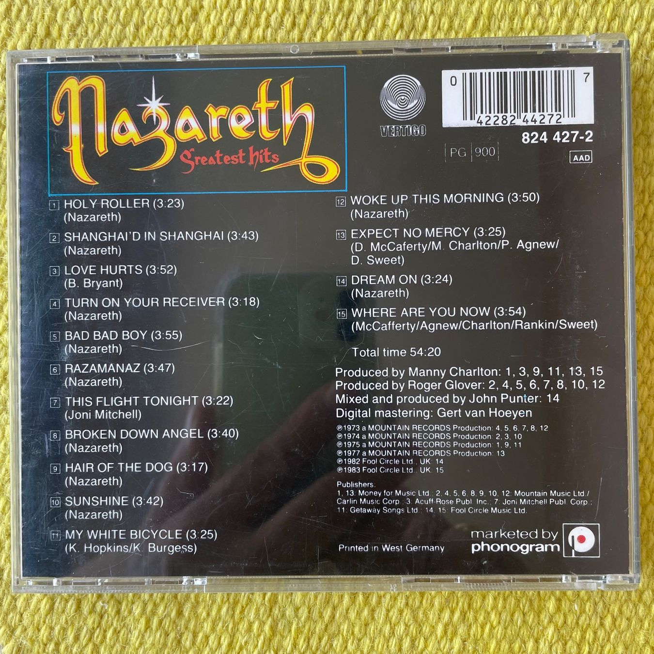 CD: NAZARETH-GREATEST HITS – Usato da Rorschacherberg venduto da CD-Roli 1