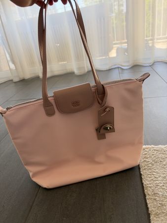Handtasche rosa mit Reissverschluss neuwertig