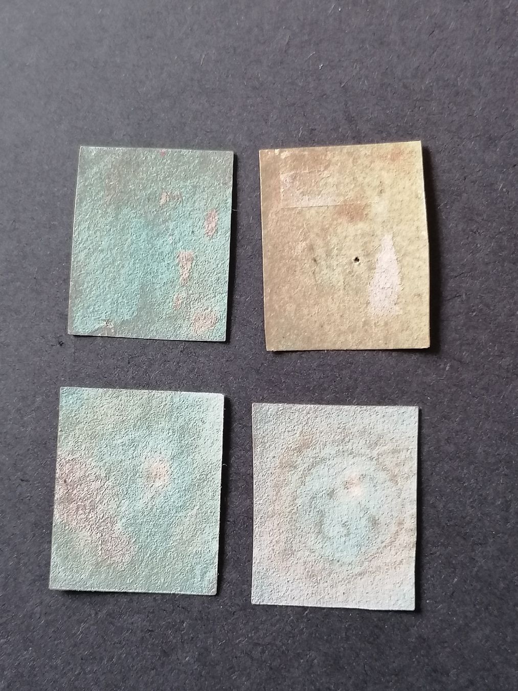 Tutti i francobolli: 4mal One Penny Red 1841  – Usato da Happerswil venduto da tschergi 1
