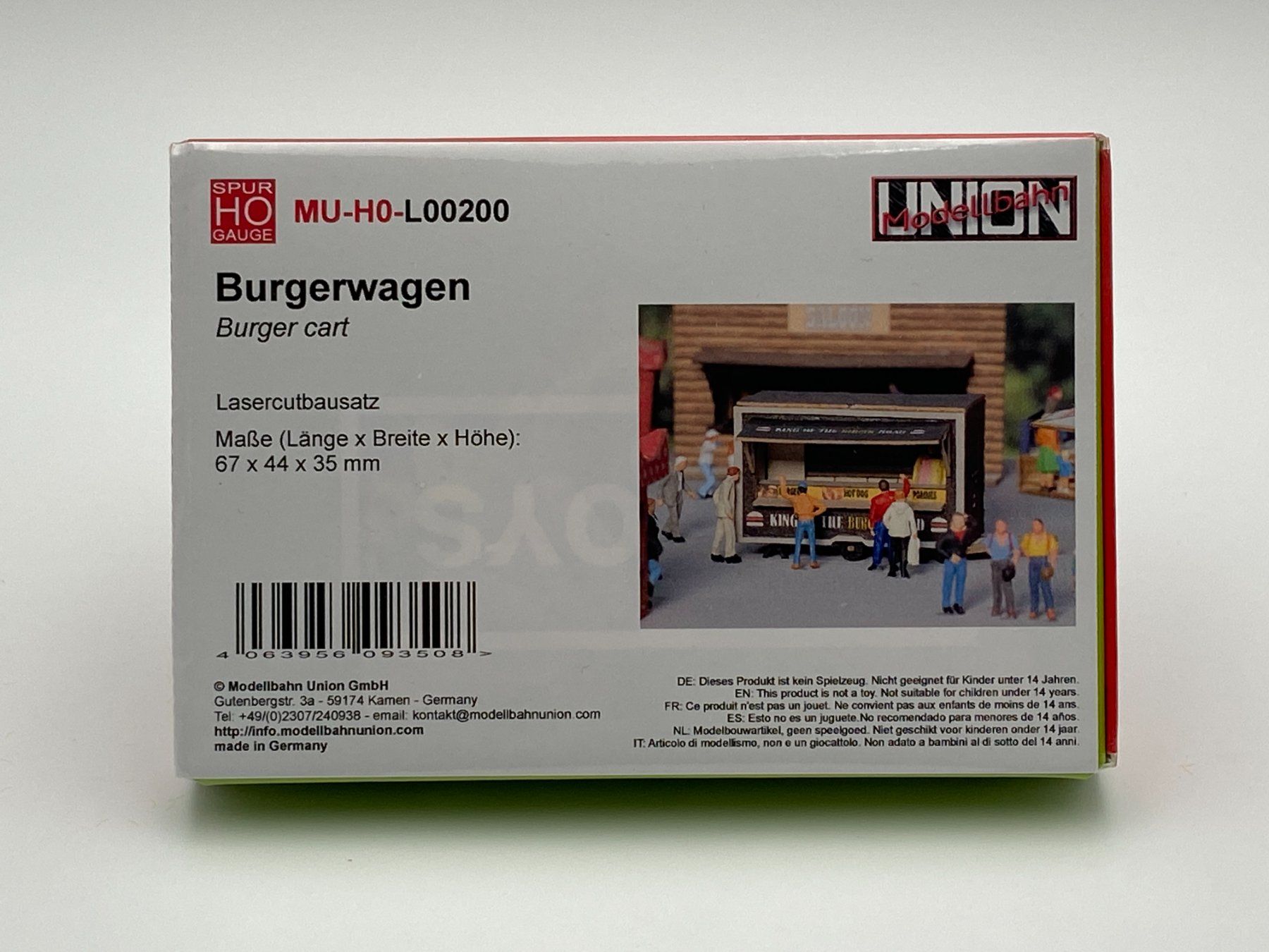 Modellini di ferrovie: ModellbahnUnion H0-L00200 Burgerwagen – Nuovo e nell'imballaggio originale da Neukirch a.d. Thur venduto da MoBa-Artikel.ch 1