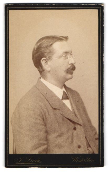 Fotografie & Manifesti: Fotografie J. Linck, Winterthur, Bürger – Usato da Berlin venduto da bartko-reher