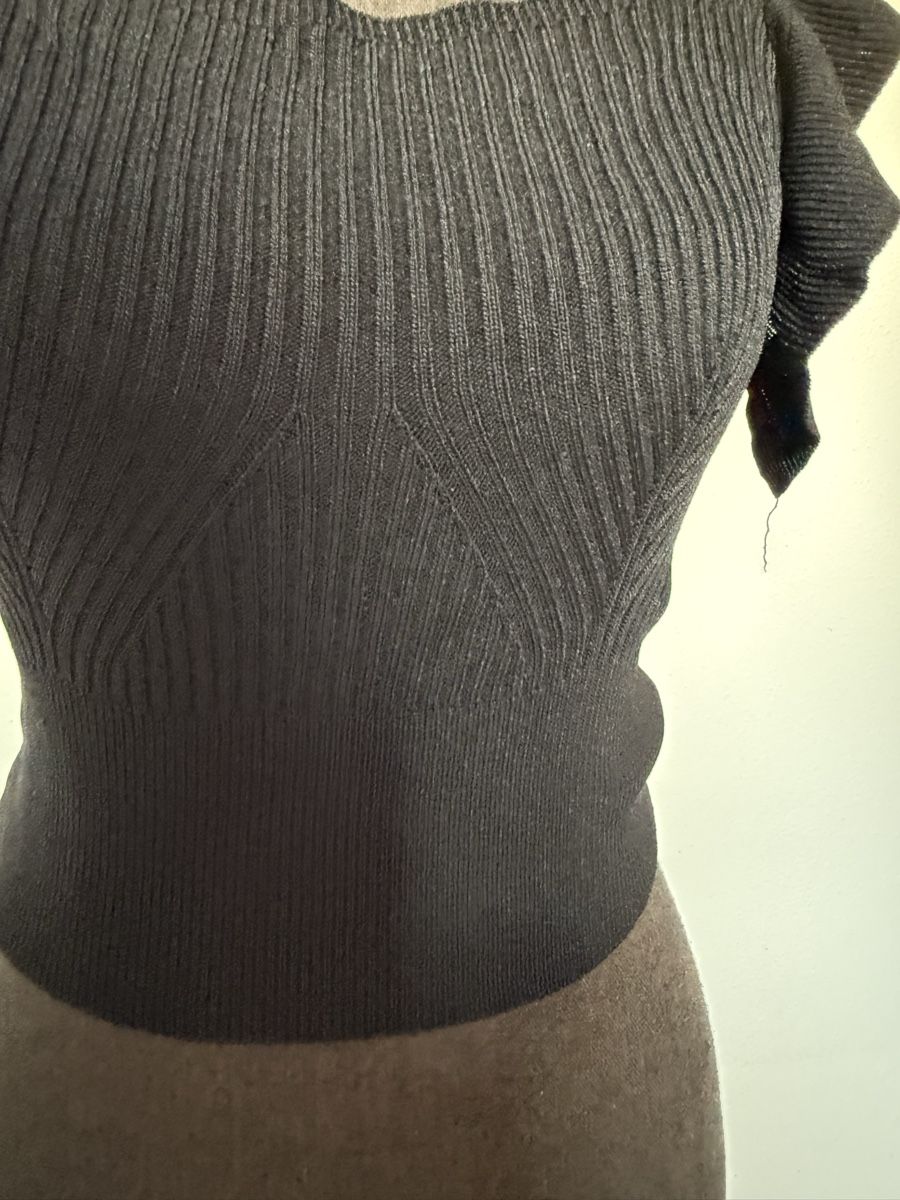 Top: Boho Feinstricktop mit Flügelärmel – Nuovo (secondo la descrizione) da Sigriswil venduto da ck56 3
