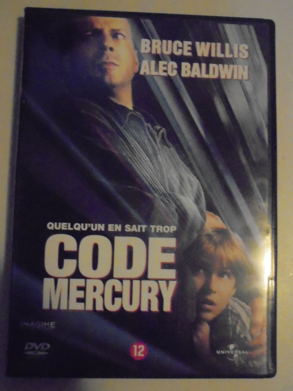 Alle DVDs: " Code Mercury " Bruce Willis, Alec Baldwin. comme neuf. – Gebraucht aus Crissier von Promopost