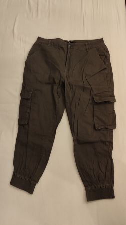 Damen Cargo Hose Only olivgrün Grösse 38