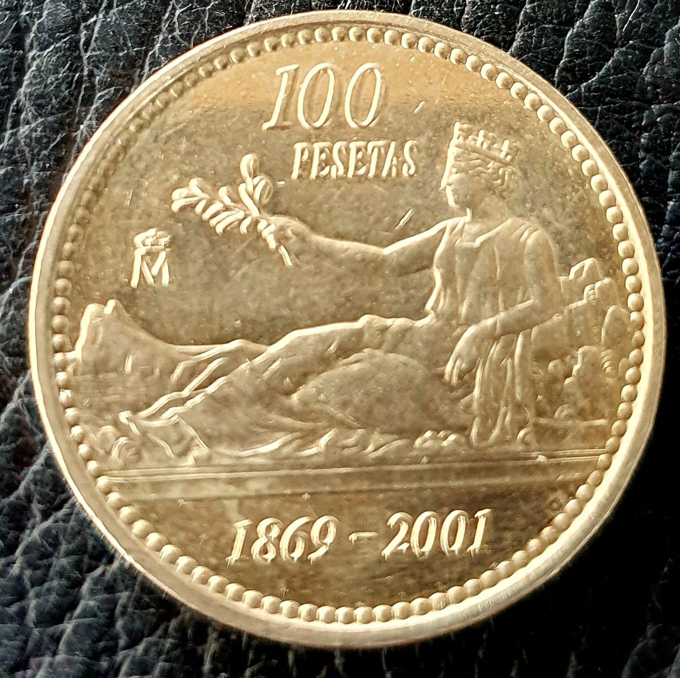Alle Münzen: 100 Pesetas 2001 – Gebraucht aus Egerkingen von Acc1 1
