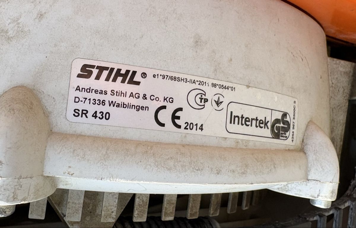 Stihl Alle Maschinen: Stihl SR 430 Sprühgerät – Gebraucht aus Adlikon b. Regensdorf von Teo19 4