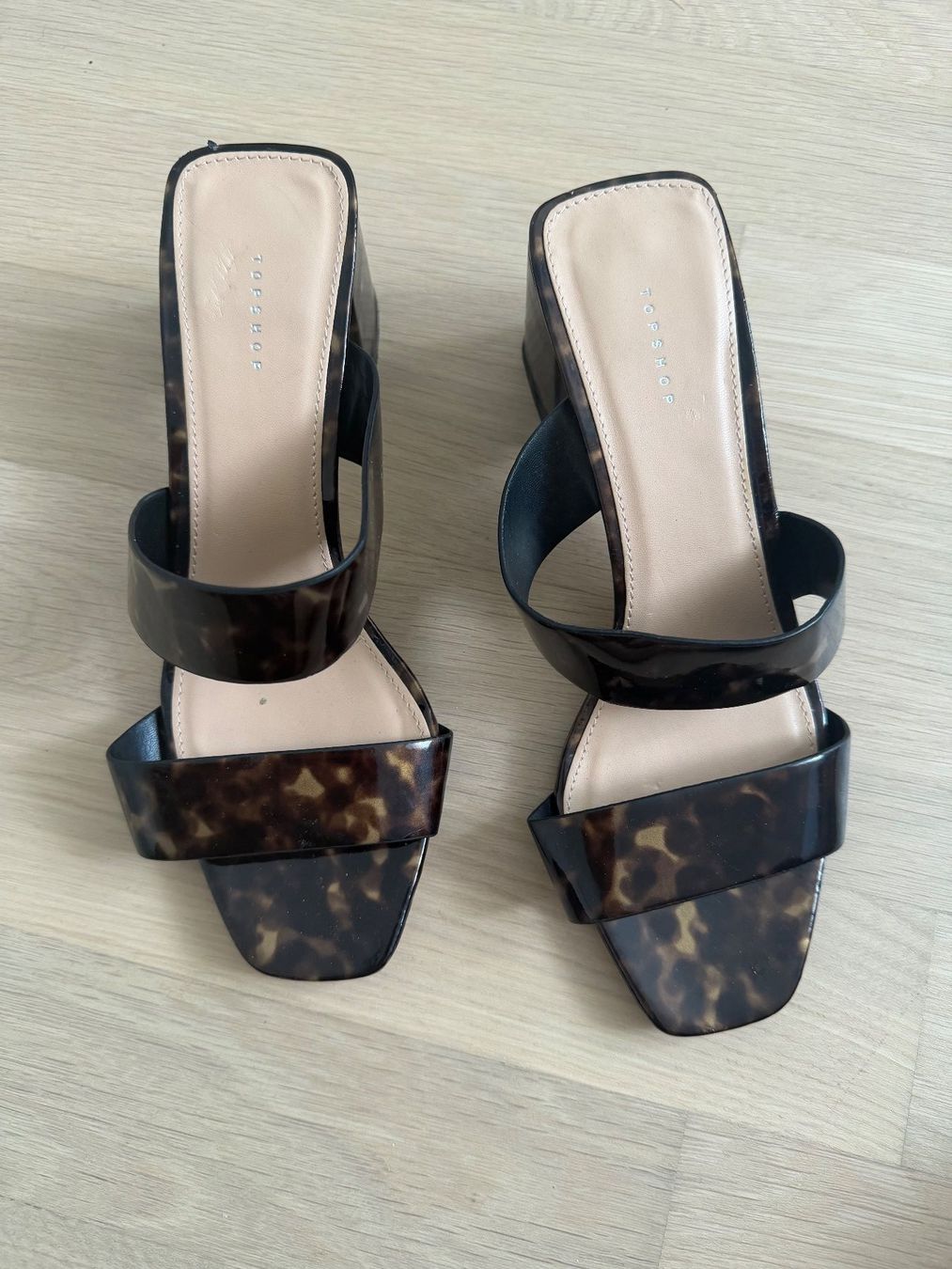 Zara Scarpe da donna: Mules Leopard Gr. 37 Sommer Zara Braun – Nuovo (secondo la descrizione) da Itingen venduto da Granini_93