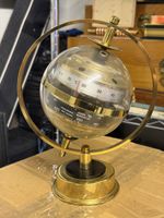 Barometer Huger Kugel Messing drehbar guter Zustand