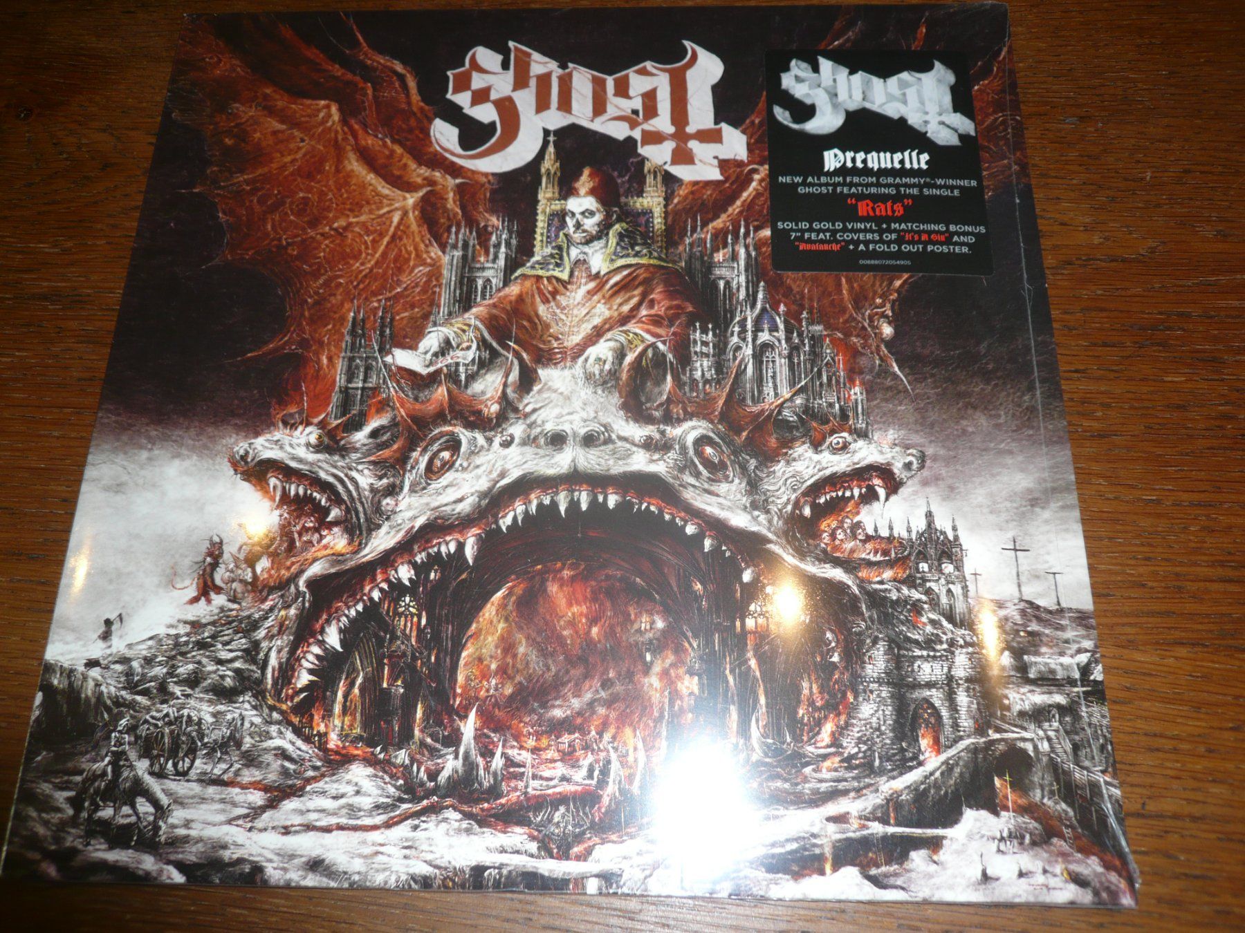 Vinyles: GHOST Prequelle - EU 2018 - Solid Gold - 0888072054905 - +7" – Neuf avec emballage d'origine à Zofingen par mooni89